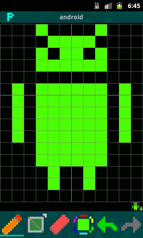 pixel art for android