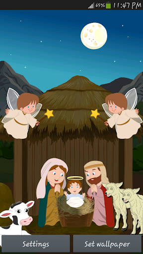 Jesus Birth Live Wallpaper