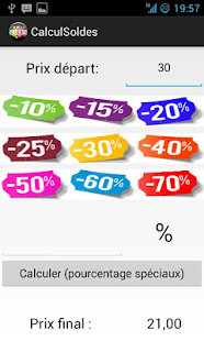 Calcul Soldes Screenshots 0