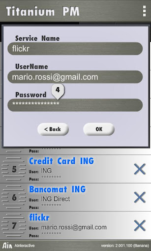 Titanium Password Manager Banana screenshots 5