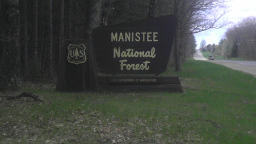Manistee National Forest Sign