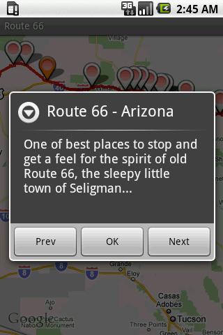 Route 66 Screen 2