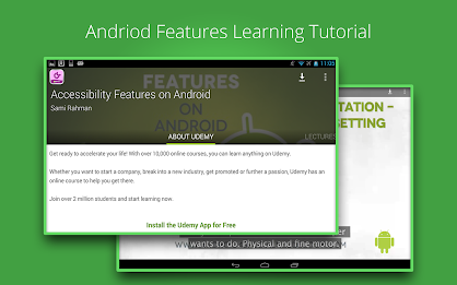 Learn Android Features poster 6