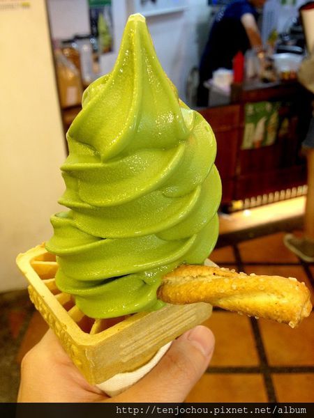 萬華西門町-宇治右衛門抹茶霜淇淋
