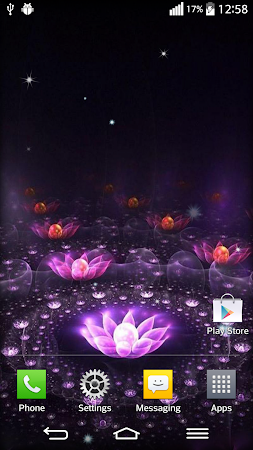 Glowing Flowers Live Wallpaper 6.0 Apk, Free Personalization Application – APK4Now