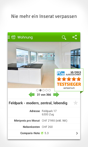 Immobilien Schweiz Wohnung