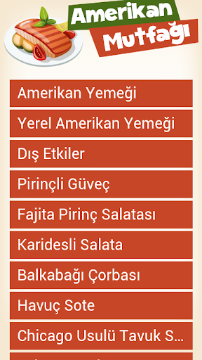 Amerikan Mutfağı