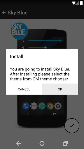 免費下載個人化APP|Sky Blue PACK - PA/CM11 Themes app開箱文|APP開箱王