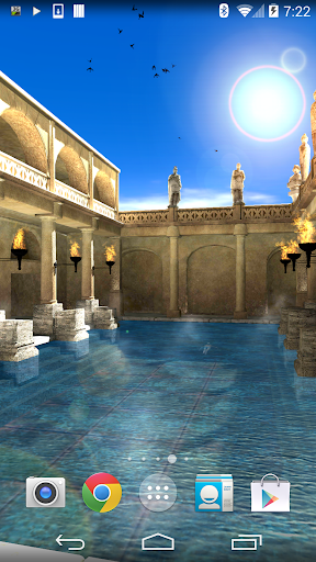 Roman Bath 3D Live Wallpaper