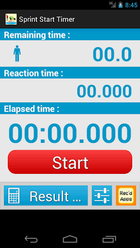 Sprint Start Timer