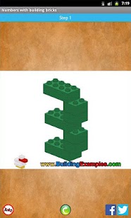 download Numbers with building bricks free