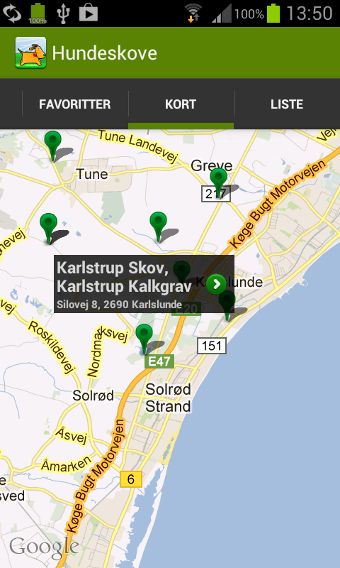 All Dog Parks in Denmark Screen 1