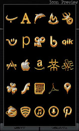 Icon Creator Scorched ADW/Nova poster 2