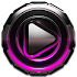 Poweramp skin Pink Glow3.10 (Paid)