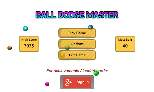 Ball Dodge Master