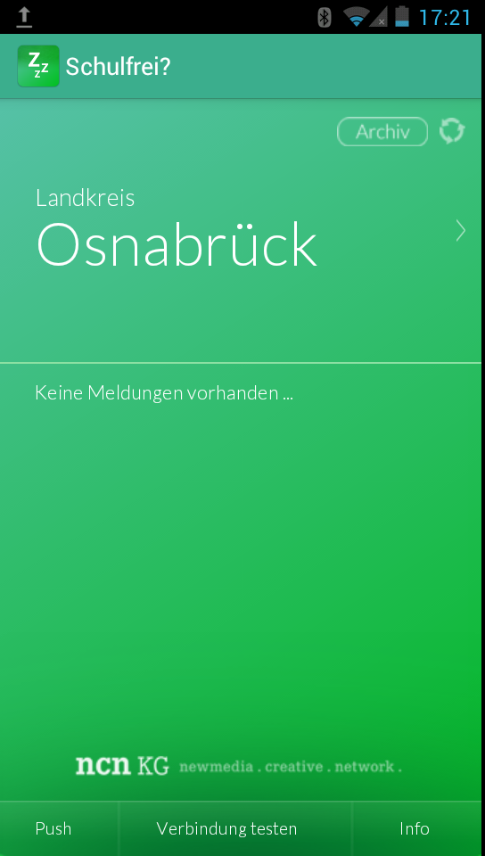 Schulfrei? Screen 1