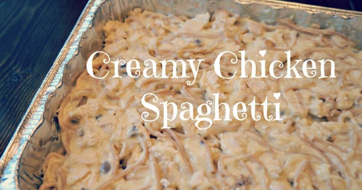 10 Best Chicken Spaghetti with Cream of Mushroom Soup Recipes Yummly