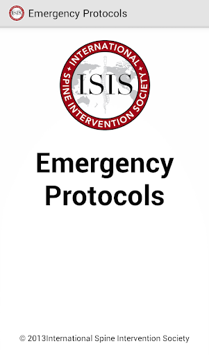 ISIS Emergency Protocols