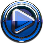 Poweramp skin Blue Glas deluxe v3.10