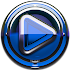 Poweramp skin Blue Glas deluxe v3.10