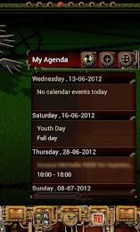 Steampunk GO Calendar Theme poster 2