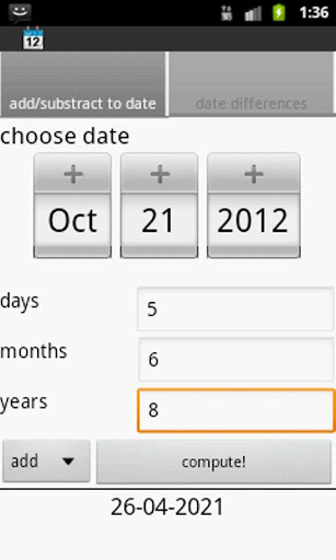 DateDifferenceCalculator