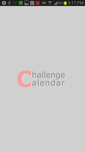 Challenge Calendar 目標カレンダー