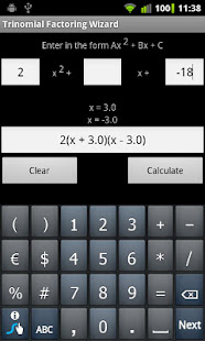 Trinomial Factoring Wizard(圖3)-速報App