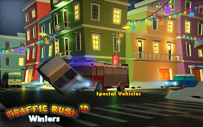 Traffic Rush Winters 3D poster 4