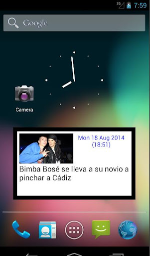 Widget de revista Diez Minutos