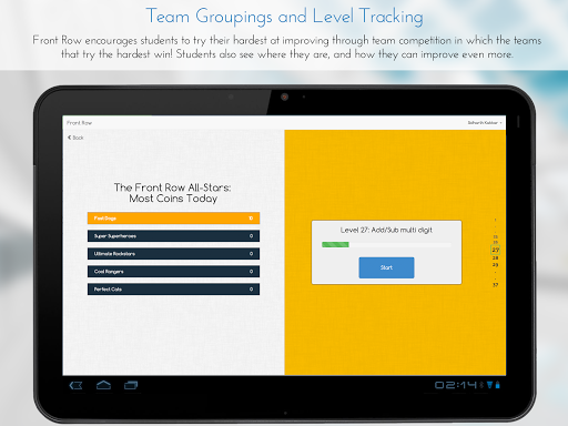【免費教育App】Front Row Math for Students-APP點子