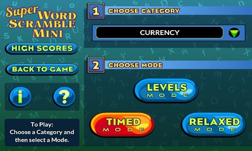 Super Word Scramble Mini! Screenshots 0