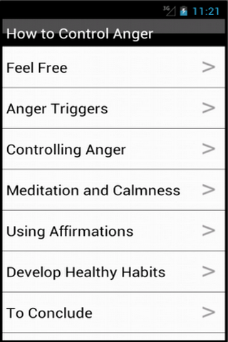 How To Control Anger