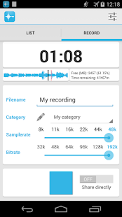 Tape-a-Talk Pro Voice Recorder - browsing - Aptoide