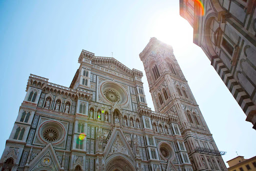 Explore the Duomo and other historic buildings in Florence as part of a Mediterranean cruise aboard Seven Seas Mariner.