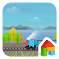 Train Trip LINE Launcher theme Apk