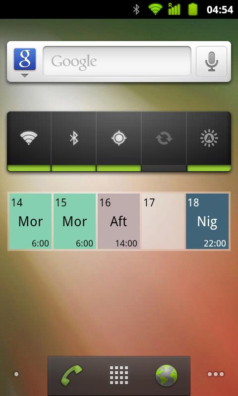ShiftCalendar Plus Screen 3