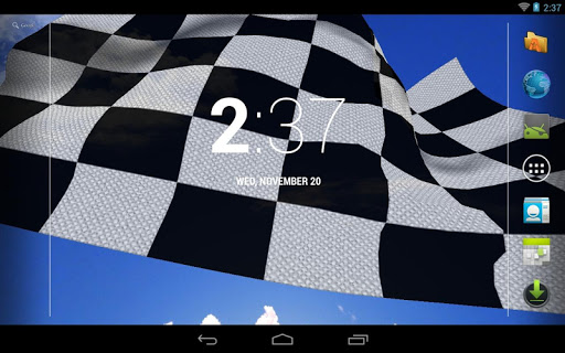 【免費運動App】Racing Flag Live Wallpaper-APP點子