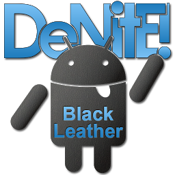 Leather Blue CM11/AOKP Theme v4.9.5.5