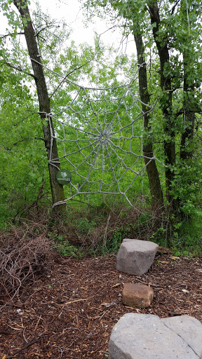 Spiderweb Sculpture