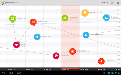 Visual Calendar for Tablets - screenshot thumbnail