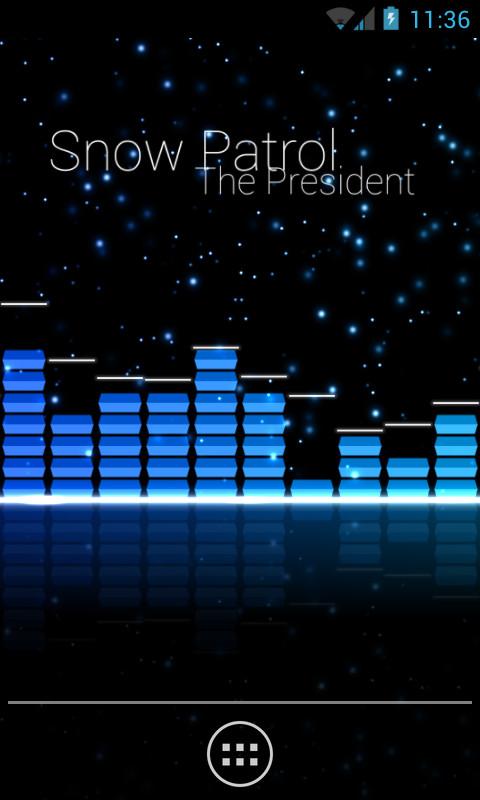 Audio Glow Live Wallpaper - screenshot