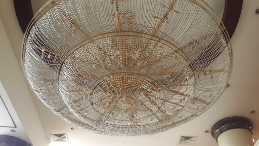 Chandeliers at Phnom Penh Hotel