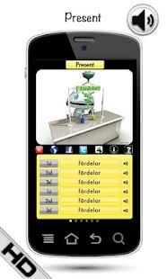 Swedish Verbs HD LearnBots Screenshots 1