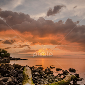 Bye dear, see you tomorrow by Jee Cornelius - Landscapes Cloud Formations