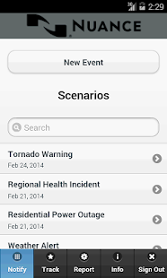 Nuance Mobile Administrator Screenshots 0
