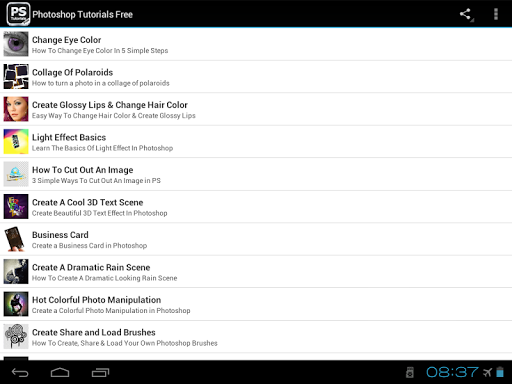 【免費教育App】Free Tutorials For Photoshop-APP點子