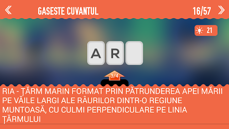 Gaseste Cuvantul: Anagrame poster 3