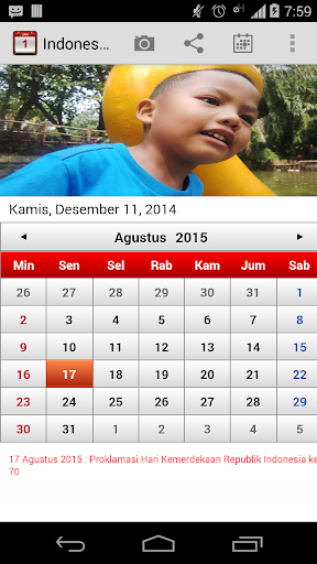 【免費生產應用App】Indonesia Calendar-APP點子