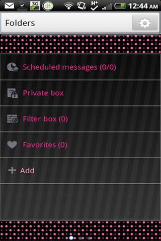 【免費個人化App】GO SMS - Classy Dots-APP點子